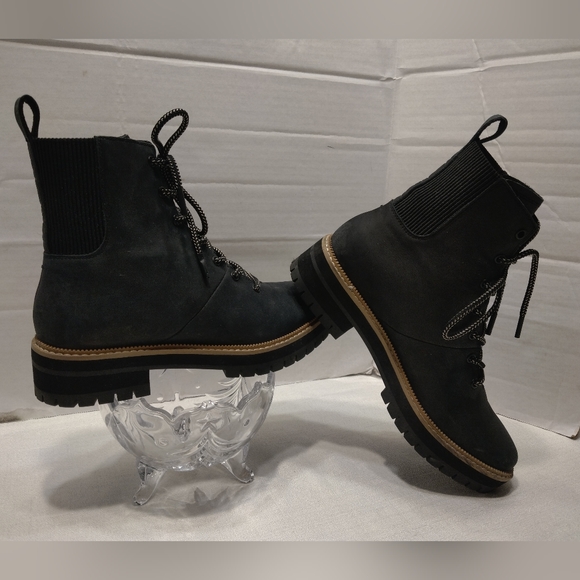 TOMS Frankie lace-up boots #8 - Picture 2 of 14